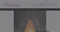 Desktop Screenshot of iridescentglassdesign.co.uk
