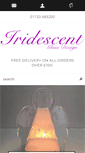 Mobile Screenshot of iridescentglassdesign.co.uk